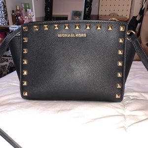 Michael Kors Studded Selma Crossbody Bag